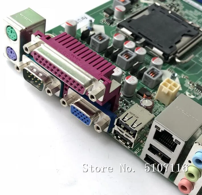 Материнская плата для настольного компьютера высокого качества DDR2 G41 с com портом