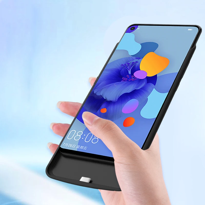 

6500mAh Power Bank Battery Charger Case For Huawei nova 5i Pro External Backup Cover For nova 5i Pro/Mate30lite Battery Case