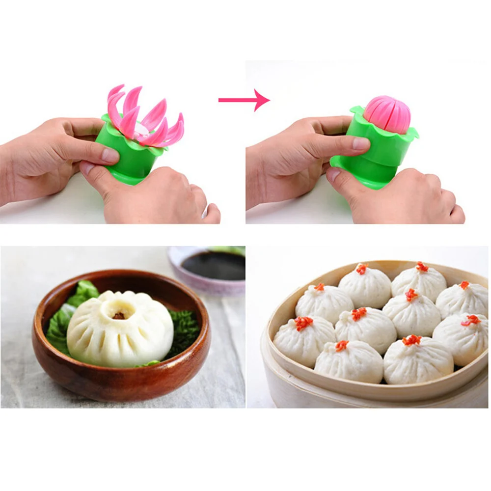 

DIY Steamed Stuffed Bun Making Mold Pastry Pie Steam Bun Dumpling Maker Mould Cooking Tool Kitchen Gadget