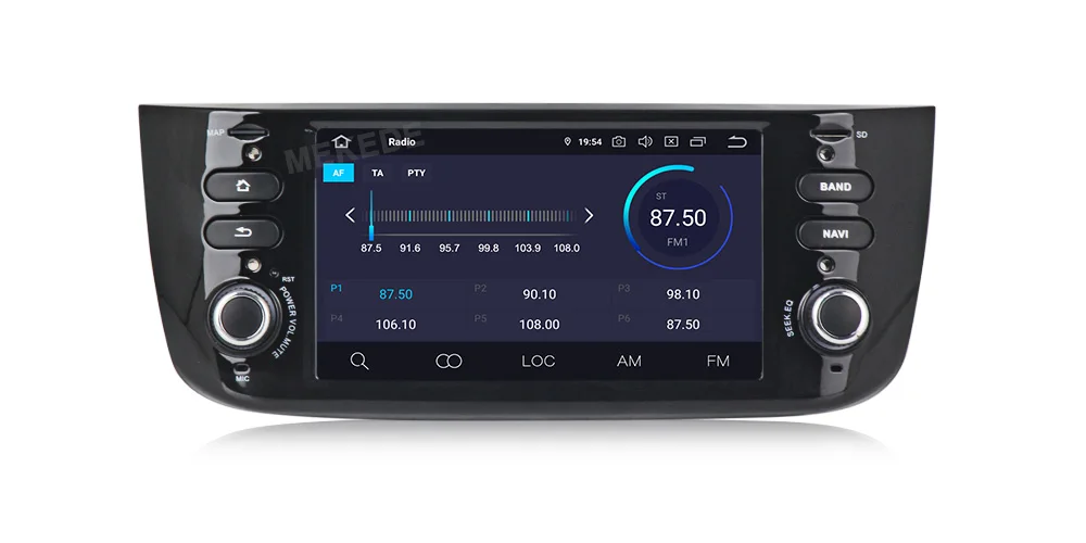 MEKEDE ips DSP Автомагнитола 6,2 дюймов Android 9,0 4+ 64G видео-выход автомобильный dvd-плеер для Fiat/Linea/Punto 2012