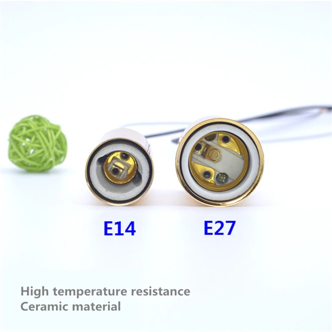 2 шт/лот цоколь лампы E27 E14 винтаж ретро под старину Эдисона керамический Винт