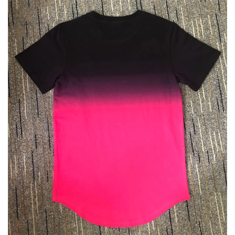 Футболка мужская из шелка Sik Повседневная модная рубашка в стиле хип хоп уличная