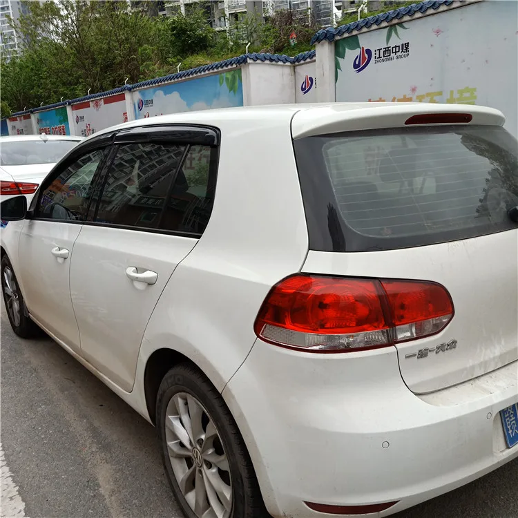 Для Volkswagen Golf 6 Пластик оконный козырек Vent Оттенки Защита от солнца Дождь