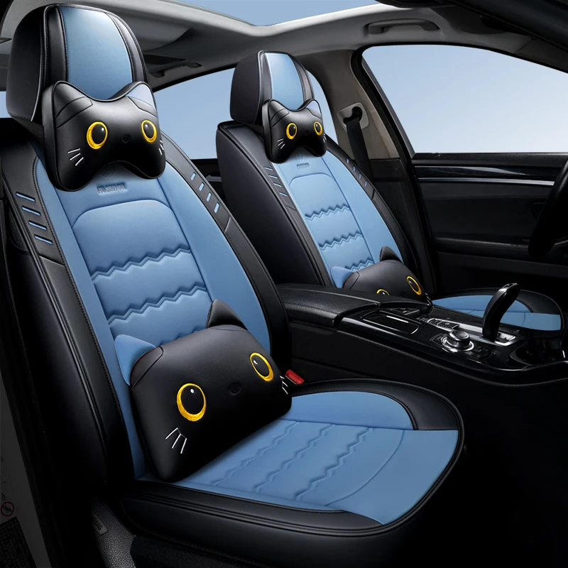 Чехлы для автокресел из искусственной кожи с полным покрытием для nissan patrol y61 y62 primera p12 qashqai j10 j11