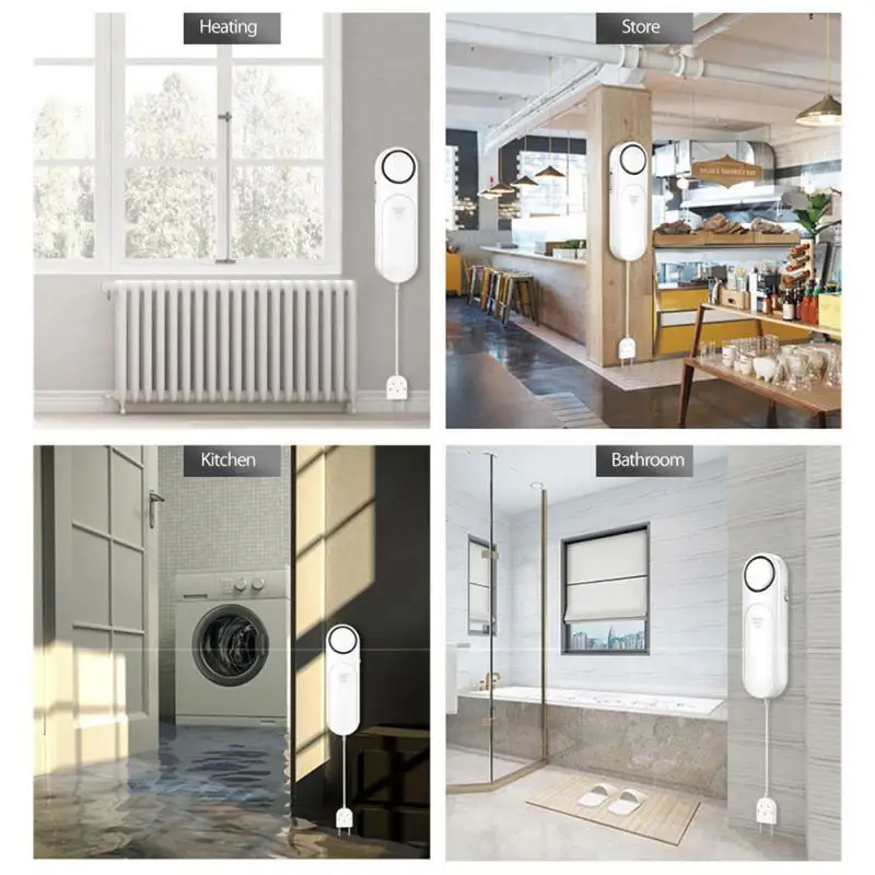 1pcs Water Level Detection Flooding Alarm Household Smart Home Full Leak For Safety |