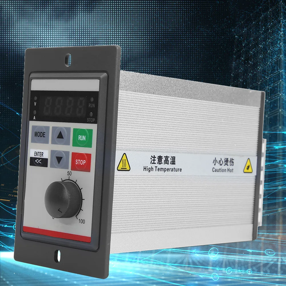 Мини преобразователь частоты VFD мини 0 4 кВт 220 В микрочастотный инвертор