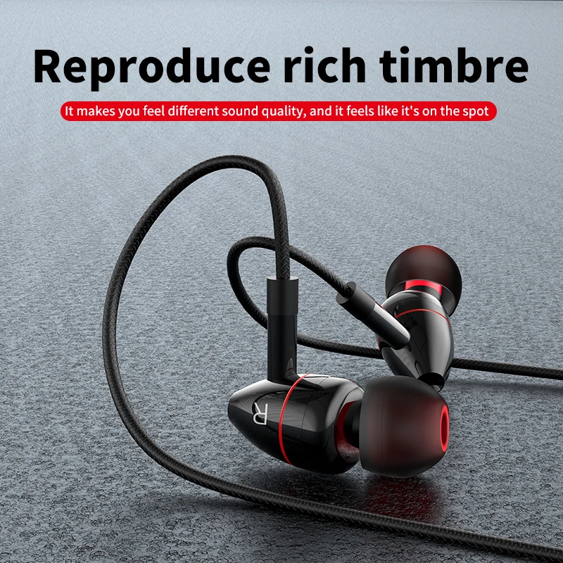 3 5 мм Тип C проводные наушники в ухо С микрофоном Съемная геймер игровых гарнитур