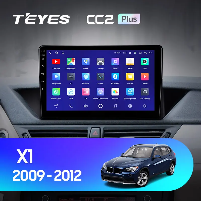 TEYES CC2L и CC2 Plus Штатная магнитола For БМВ Х1 BMW X1 E84 2009 - 2012 Android до 8-ЯДЕР 6 + 128ГБ 16*2EQ DSP 2DIN