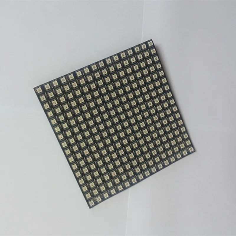 WS2812B светодиодный теплоотвод WS2811 IC 16X16 rgb модуль пиксель цифровой индивидуальный