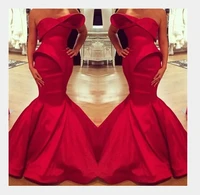 sexy red ball gown halter sleeveless prom dresses 2019 hi lo lace runway fashion ladies formal evening gowns tuxedo prom dress