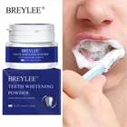 Отбеливающий порошок BREYLEE для удаления зубного налета и пятен, осветление зубов, гигиена полости рта зубной пасты уход, инструменты для чистки зубов, зубная щетка