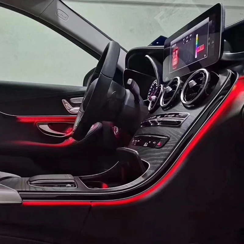 Светодиодный светильник 64 цветов для C-class w205 X253 C200L s с подсветкой стайлинга