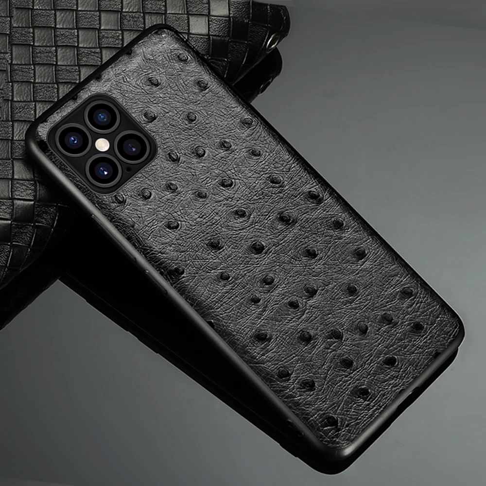 

Genuine Leather Phone Case For Iphone 12 Pro Max 12 Max 11 Pro Max 6 6s 8 7 Plus X Xs Max Xr Se 2020 360 Full Protective Cover