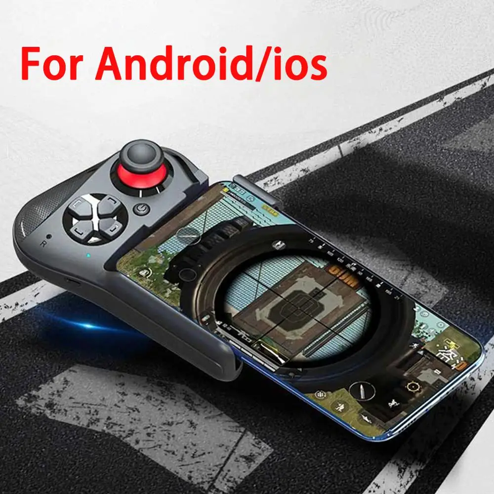 For MOCUTE-059 One-Handed Wireless Bluetooth Gamepad Android IOS Phone PUBG Game Pad Rechargeable Handle | Электроника