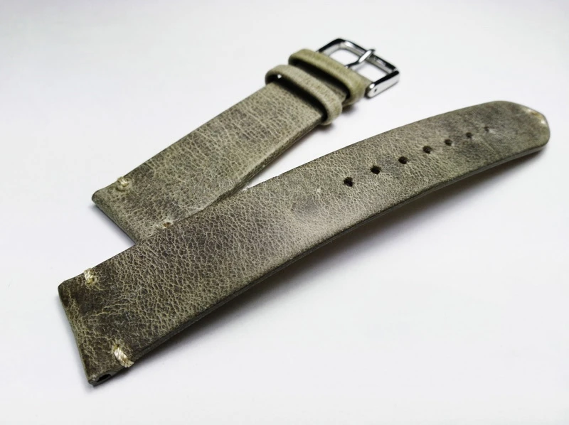 Ремешок для часов мягкий тонкий ремешок из натуральной кожи в стиле ретро 18 19 21 20