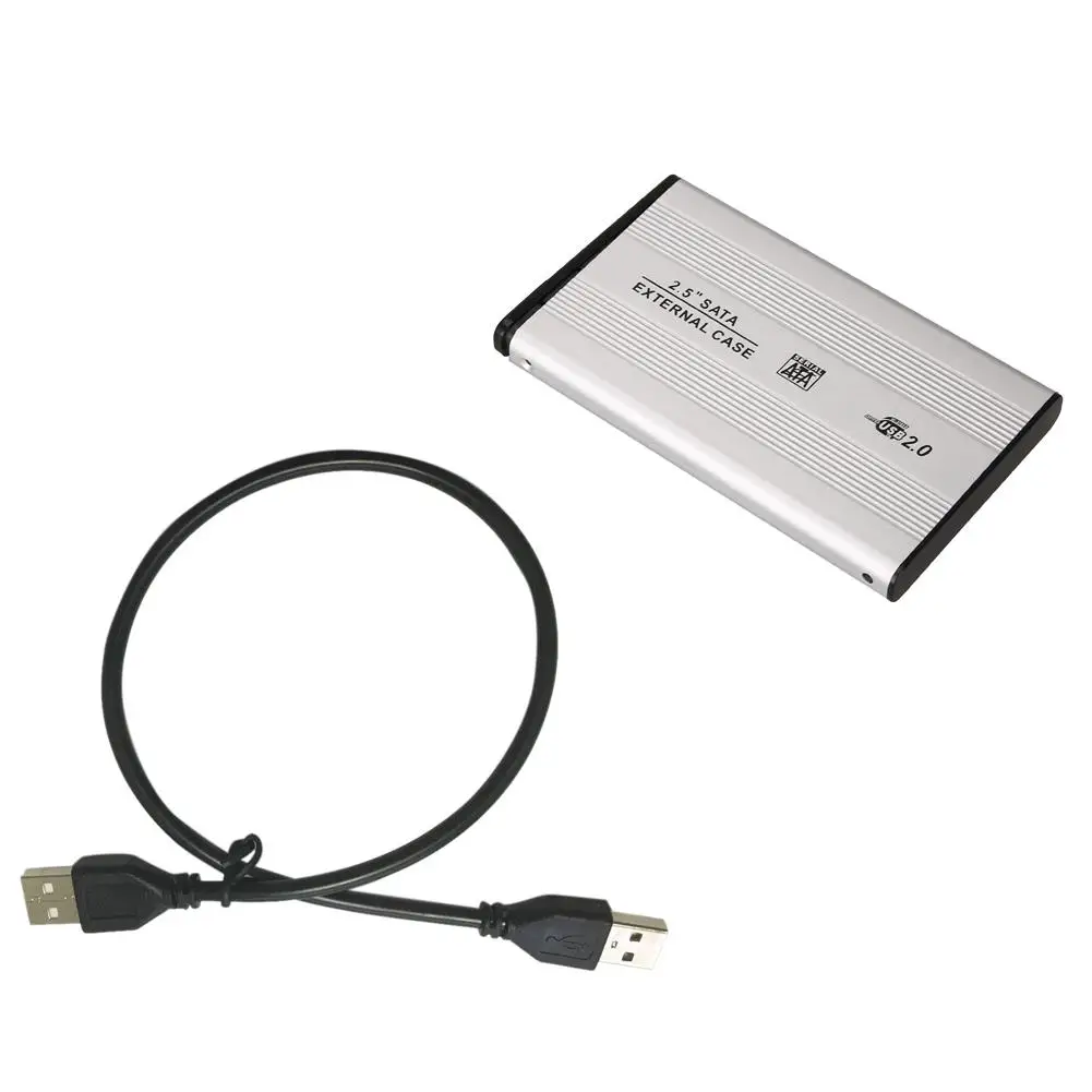 2.5 Inch USB 2.0 SATA External Mobile Hard Disk Box Aluminum Alloy Shell | Электроника