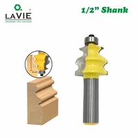 lavie 1pc 12mm 12 shank line router bit for wood architectural molding woodworking milling cutter machine tools face mill 03140