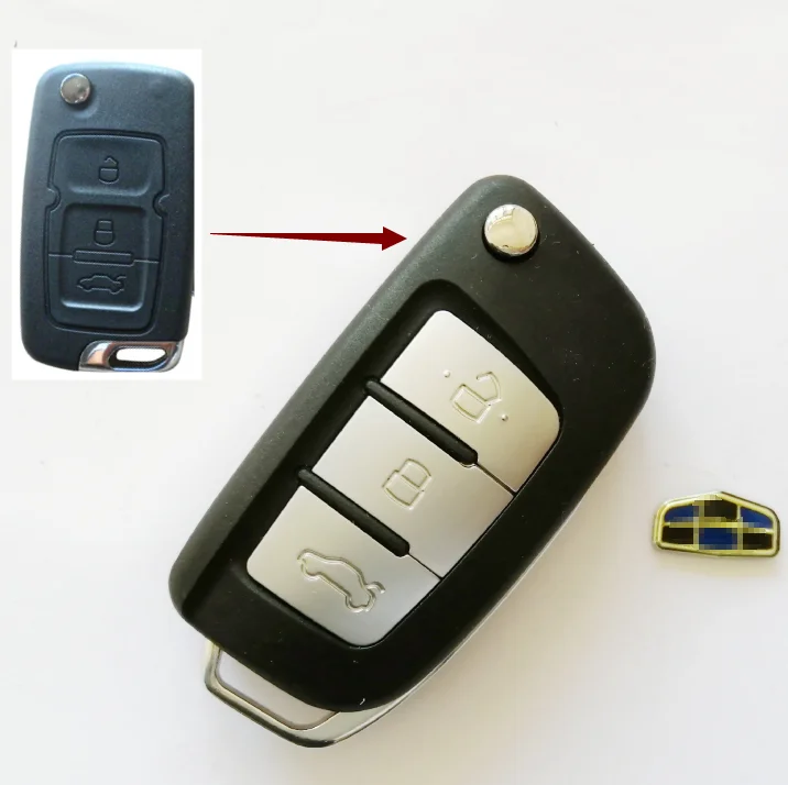 С логотипом для Geely Emgrand 7 EC7 EC715 EC718 Emgrand7|Ключ от авто| |
