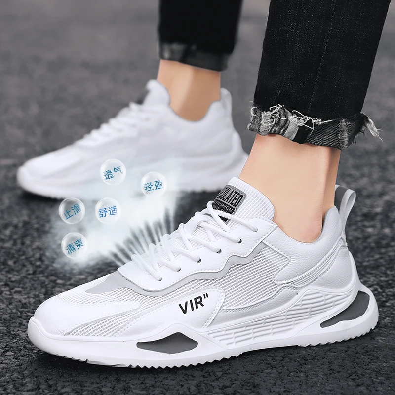 

sport mens autumn sapato style hip soft high korean mesh sole hombre mens guys masculino spring/summer male fashion hombres 39