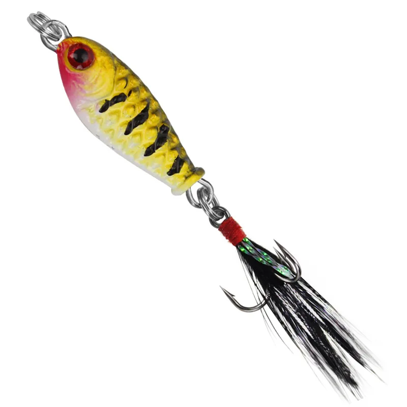

1 Pcs Metal Spoon Fishing Lures Wobblers 3cm 6g Gold Sliver Sequins Spinner Baits Trout Bass Pike Fishing Tackle Pesca