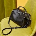 Женская сумка-хобо из мягкой натуральной кожи, 100%