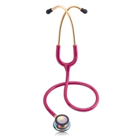 double sided stethoscope portable professional cardiology stethoscope medical equipment nurse doctor stethoscope equipo medico