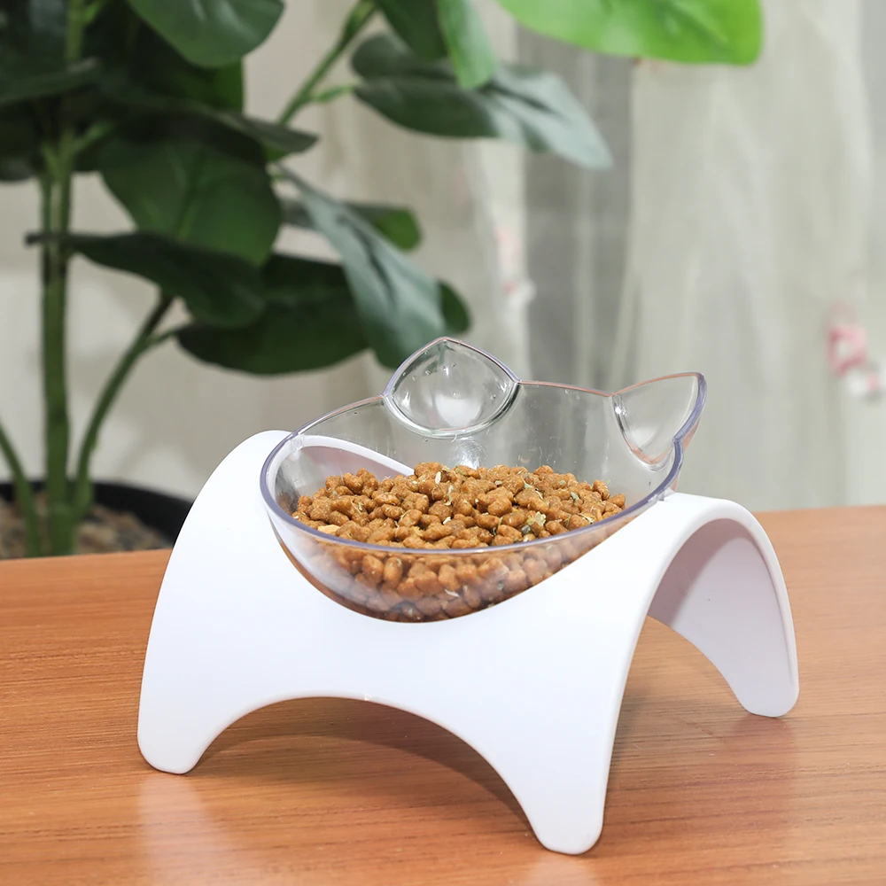 Двойные миски для домашних животных миска кошек кормушка воды питье кормление