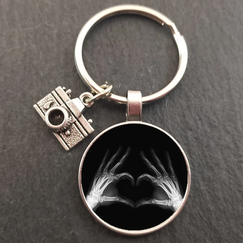 Брелок для ключей медсестра из сплава с цепочкой камеры ювелирное изделие