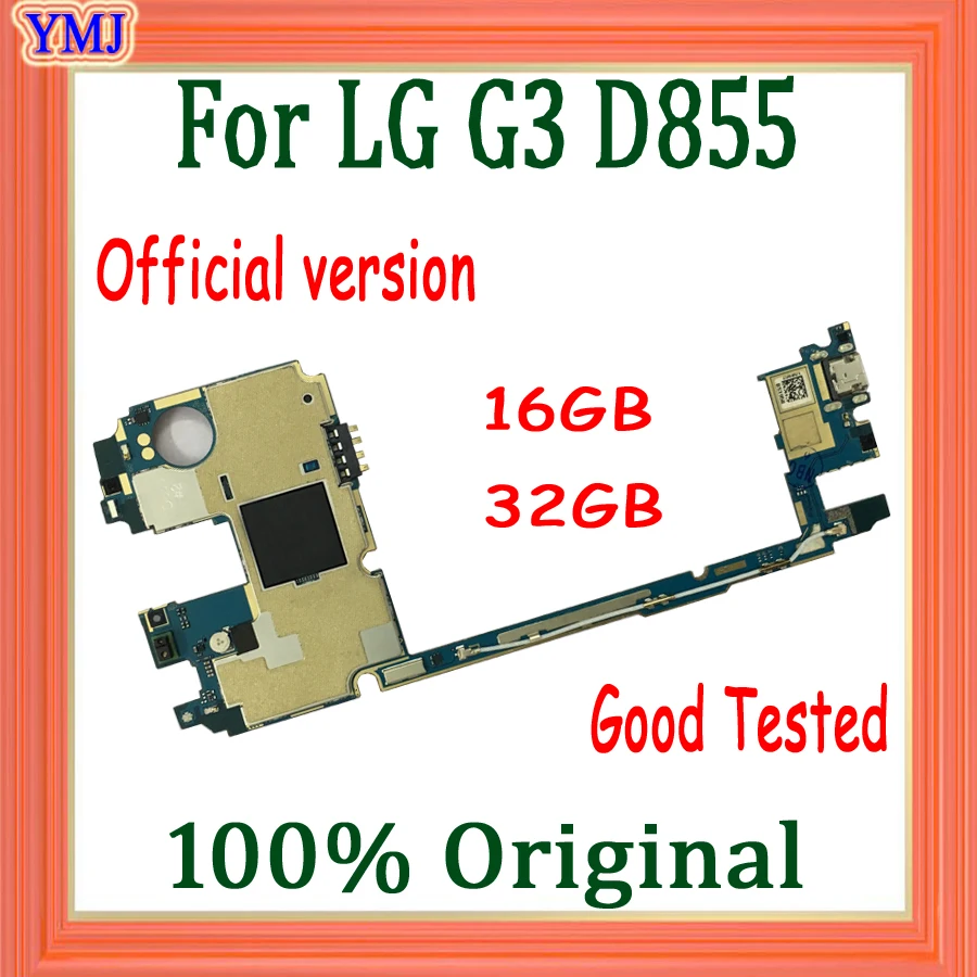 Android система для LG G3 D855 D850 D851 D852 VS985 материнская плата оригинал логическая с полным