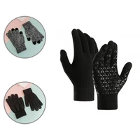 stylish men mittens stretch anti shrink anti pilling winter mittens men gloves winter mittens 1 pair