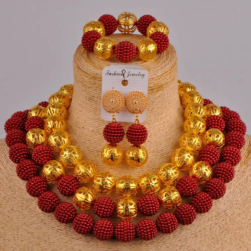 Модные Разноцветные Африканские свадебные бусы комплект ювелирных изделий в