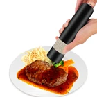 Аксессуары для кухни, электрическая мельница для специй со светодиодсветильник кой