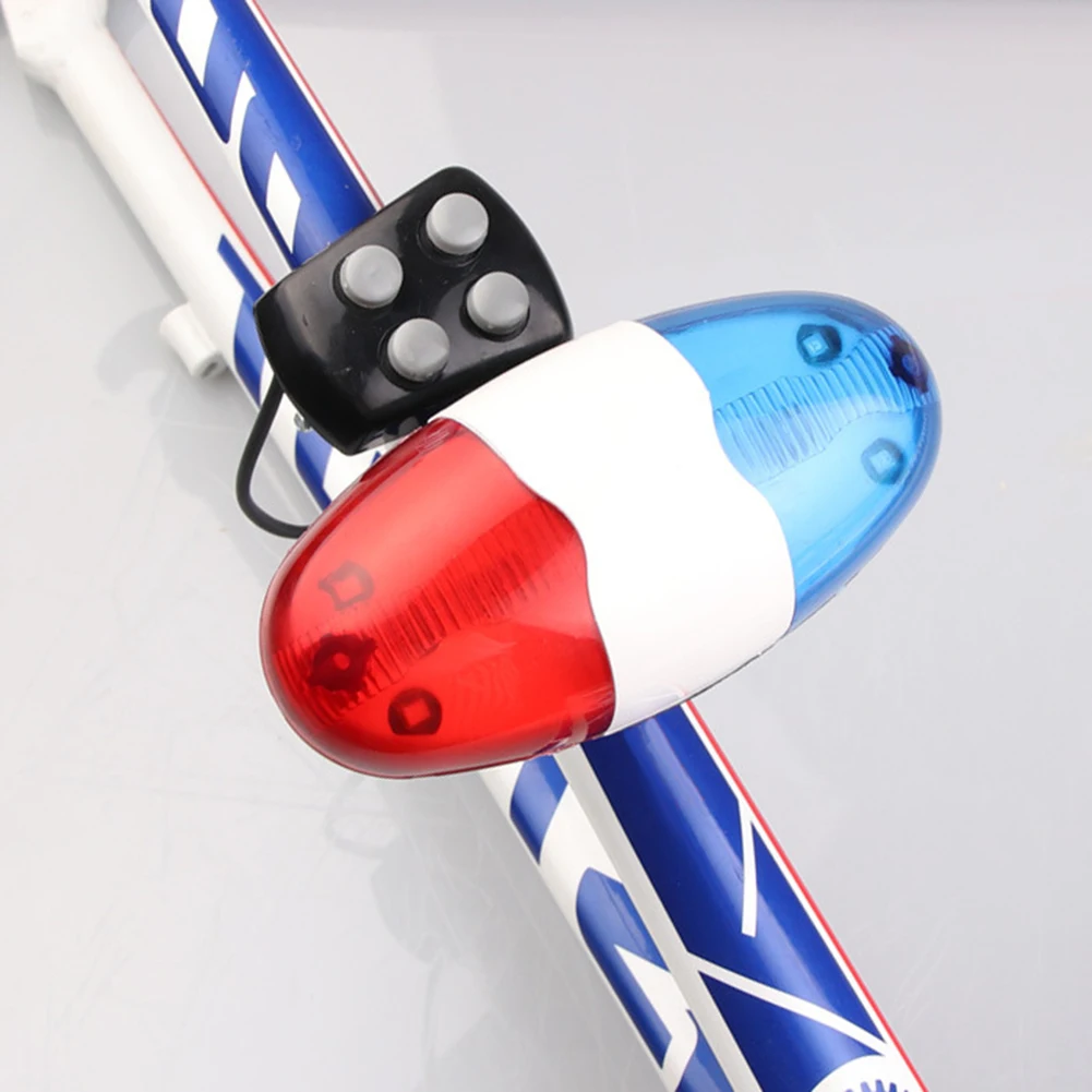 Велосипедный светодиодный светильник полицейский звуковой Электронная сирена 5