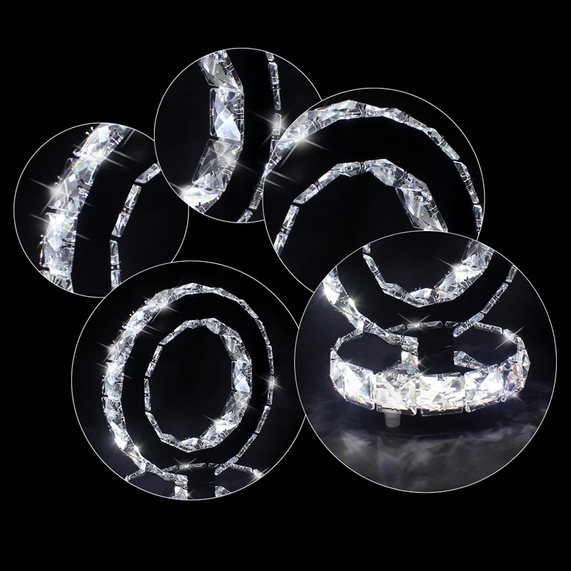 Современный творческий Нержавеющая сталь настольные лампы для Гостиная деко