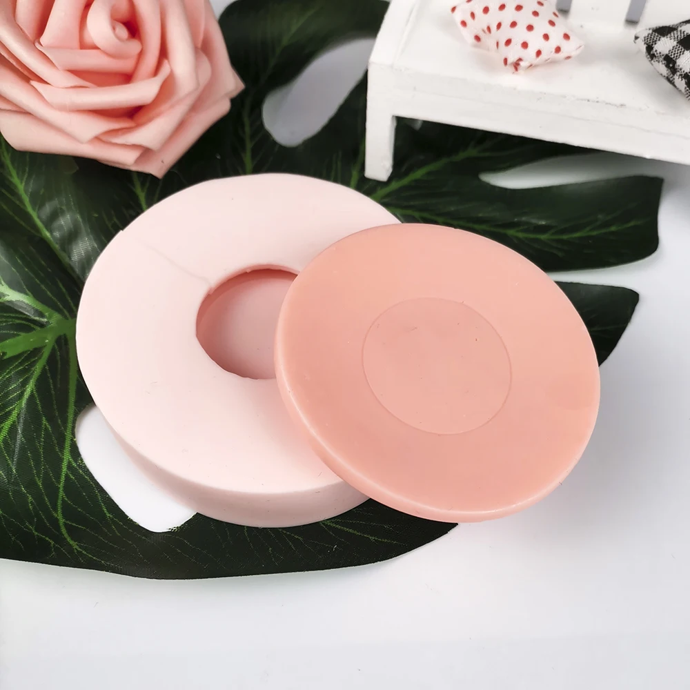 

PRZY Coffee Cup Base Soap Molds Coaster Mould Silicone Fondant Soap Molds Handmade Mold Clay Resin Candle Mould