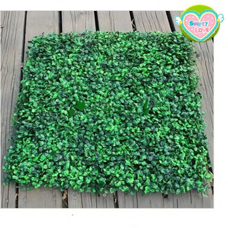 10&quot Square Shape Artificial Encryption Plastic Grass Mat Simulation Fake Plant Lawn 25 X 25cm Turf For Home Garden Decorations | Дом и сад
