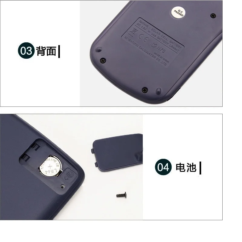 

Brand New FX-991ES-PLUS Original Scientific Calculator 417 functions for high school university students office coin battery