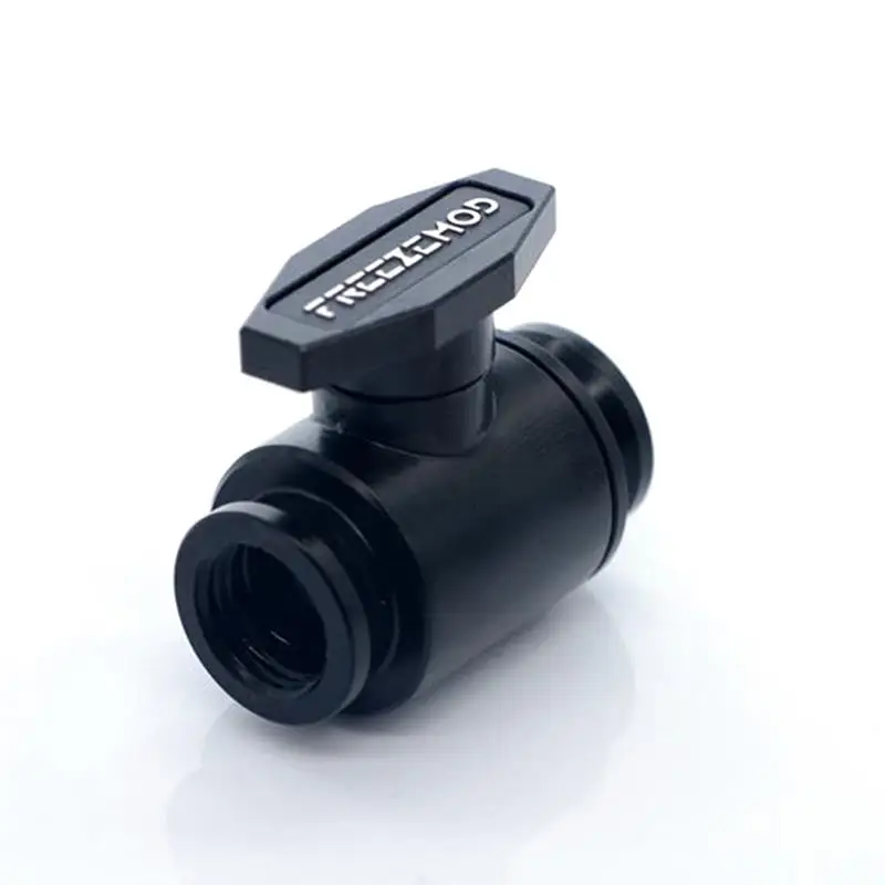 Абсолютно Новый FREEZEMOD компьютер ПК Водяной кулер фитинг сливной клапан шаровой