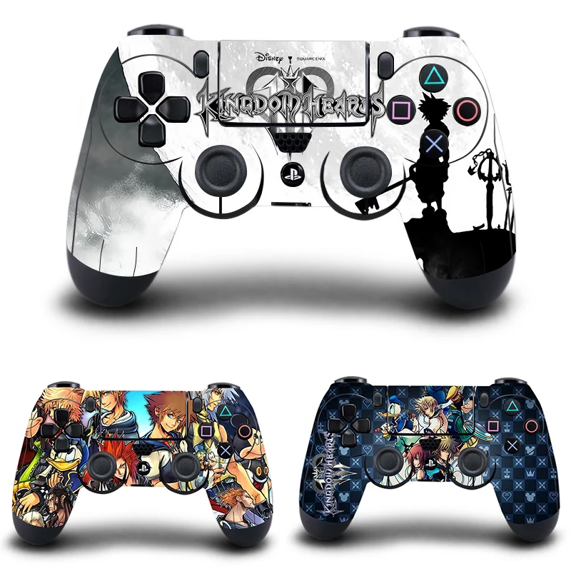 Kingdom Hearts стикер s PS4 контроллер виниловое покрытие наклейка крышка для sony playstation 4