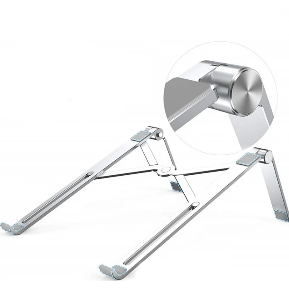 Подставка для ноутбука Macbook Pro настольная Регулируемая Складная подставка и