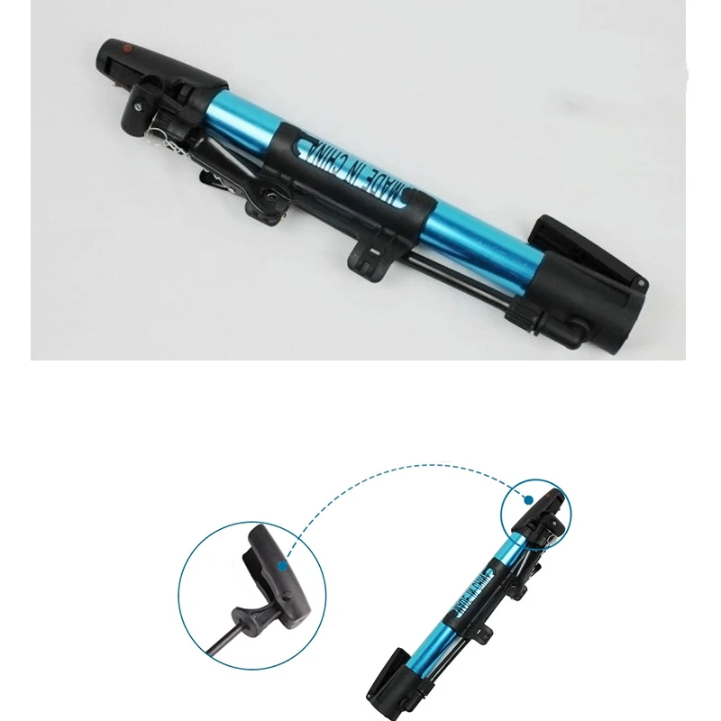 Насос велосипедный из алюминиевого сплава бытовой мини насос для баскетбола и