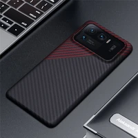 thin light aramid carbon fiber case for xiaomi mi 11 ultrami 11 pro phone bumper shell