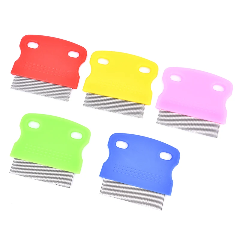 

6*5.7cm Stainless Steel Pet Dog Comb Remove Flea Hair Brush Hair Comb Puppy Cat Comb Dog Brush Multifunction Pet Grooming Tool