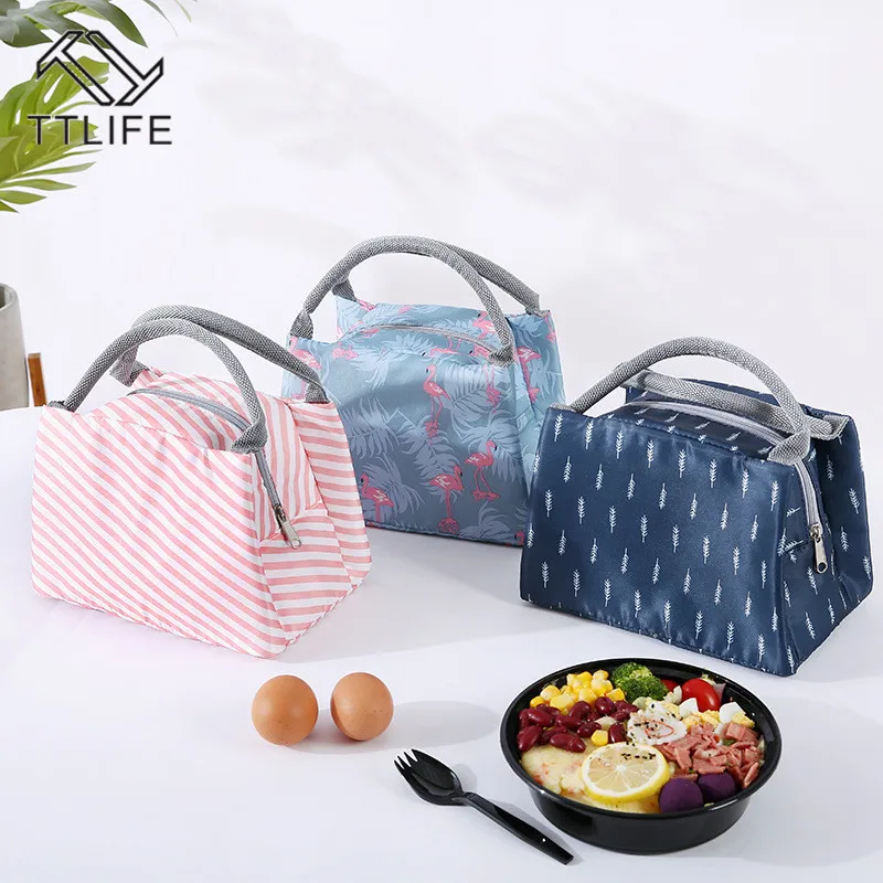 TTLIFE холст Портативный изоляции посылка Алюминий Фольга плотная Корейская версия