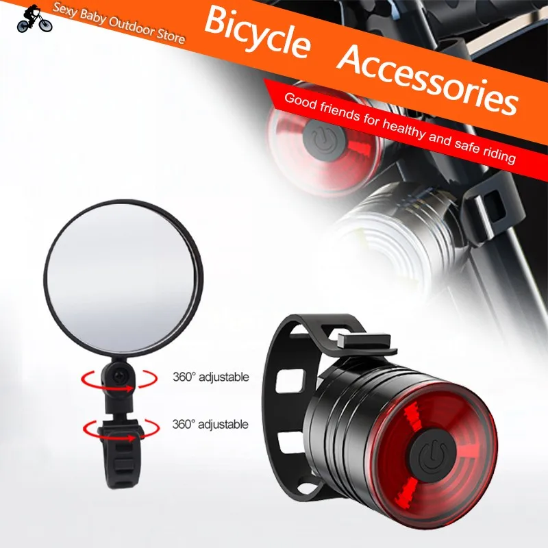 

Велосипедный шлем с кнопкой освещения для горного велосипеда на батарейках, водонепроницаемая велосипедная фара на голову, предупреждающи...