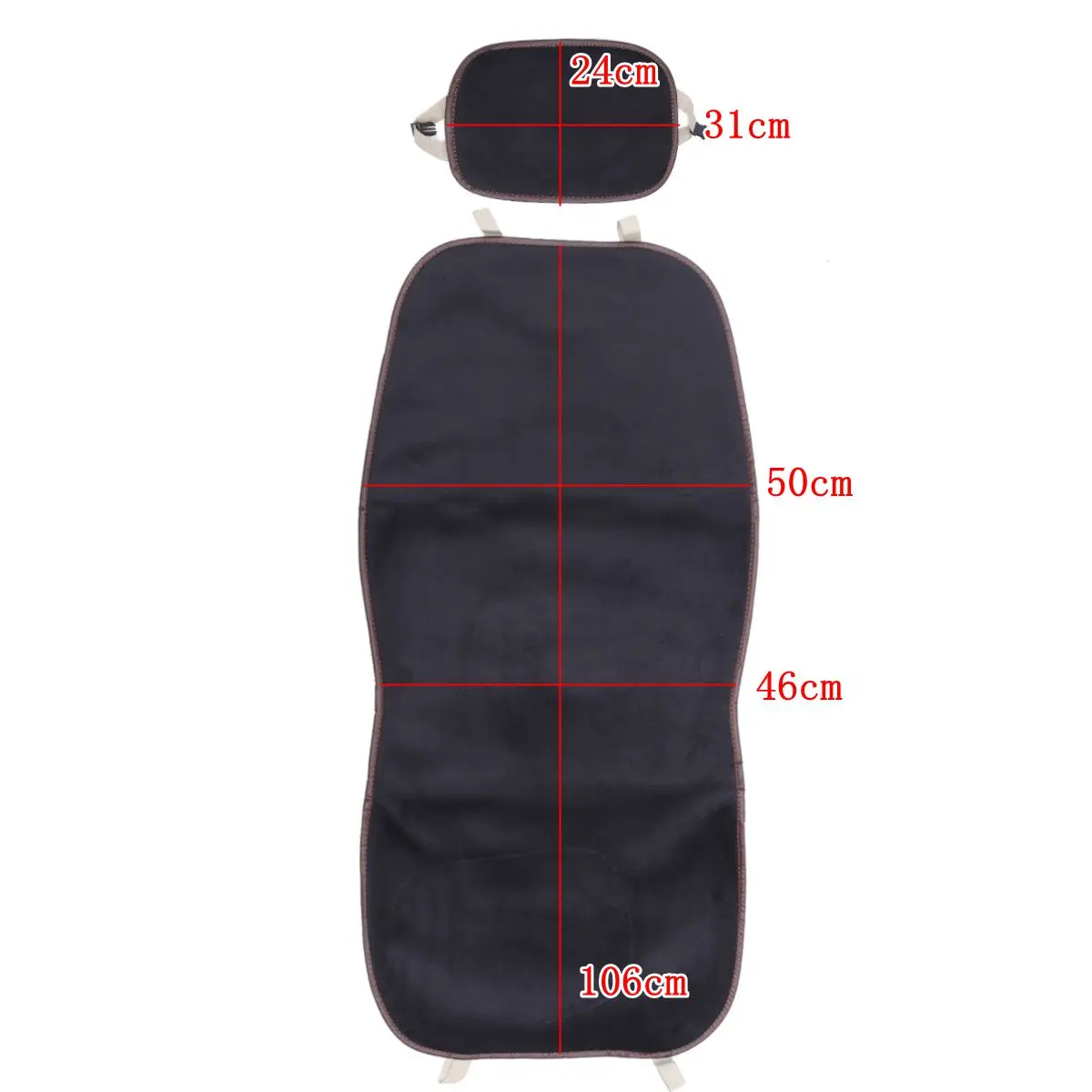 

Fleeced 12V Electric Automobile Car Seat Cover Heated Cushion Protector Mat Warn Seat Heater Warmer Winter Household Heating Ant