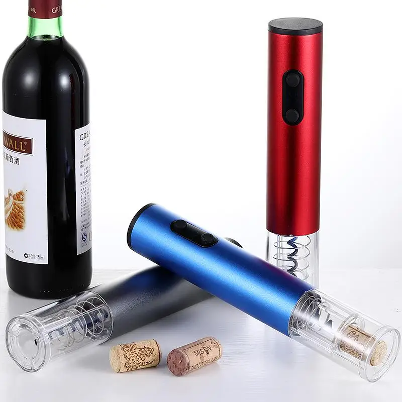 automatic bottle opener electric red wine openers stopper wine corkscrew foil cutter cork out tool kitchen accessories gadgets free global shipping