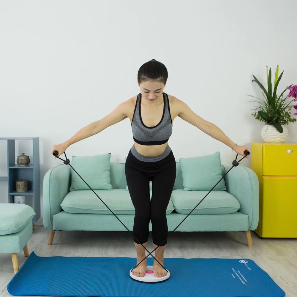 Twisting Waist Board Foot Massage BoardTwisting Abdomen Fitness Equipment Turntable Indoor Sports | Спорт и развлечения