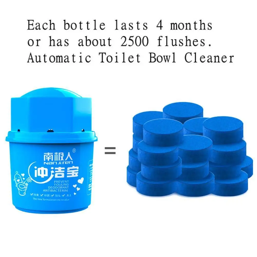 

1 шт. 3 месяца очищающее сокровище синие пузырьки очищающее пятно лимонный Туалет Дезодорант ароматизатор для туалета S5Q8