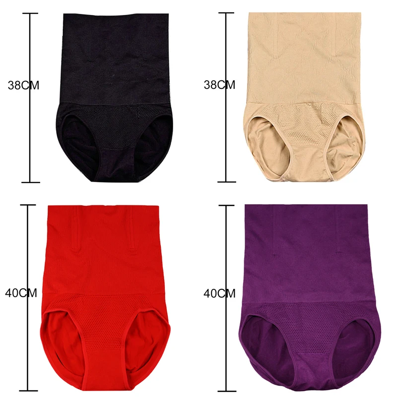 

Women High Tummy Control Panties Waist Body Shaper Seamless Belly Waist Slimming Pants Shapewear